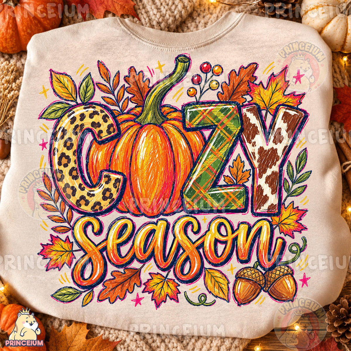 Cozy Season Pumpkin
