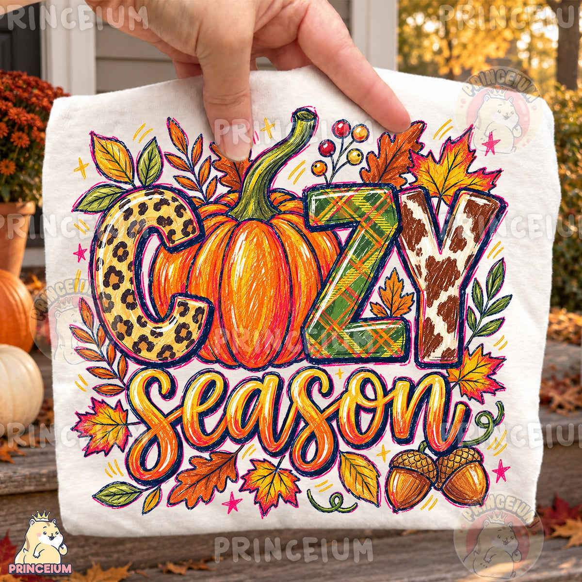 Cozy Season Pumpkin