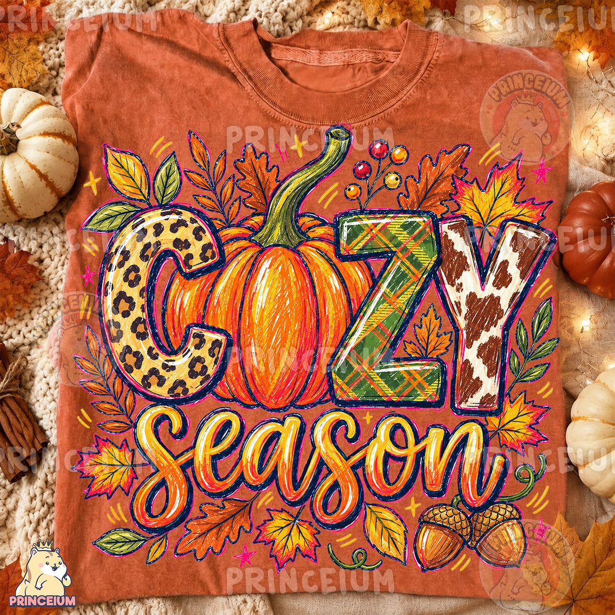 Cozy Season Pumpkin