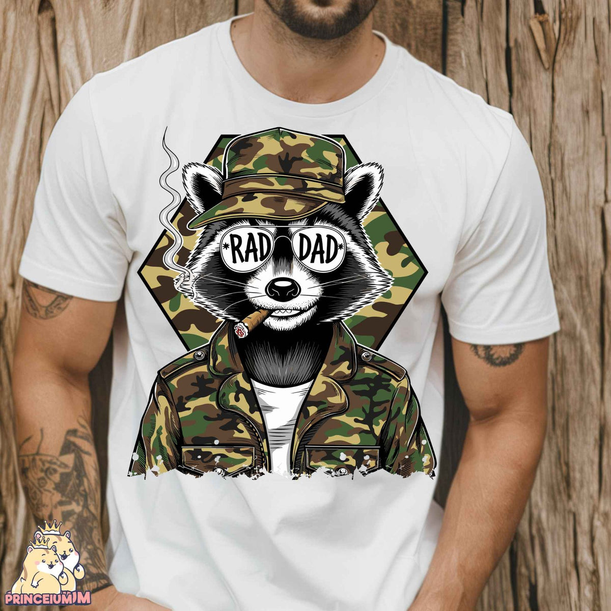 Rad Dad Raccoon