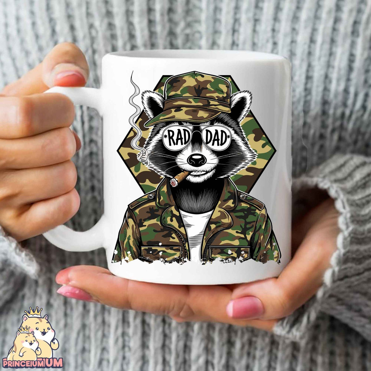 Rad Dad Raccoon