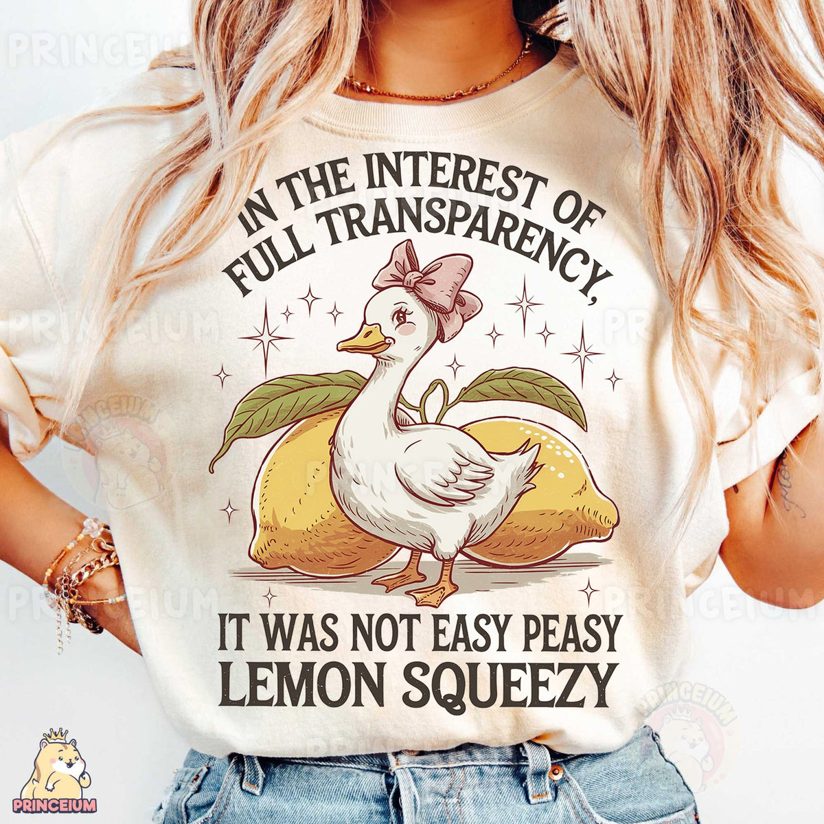 Not Easy Peasy Lemon Squeezy Goose