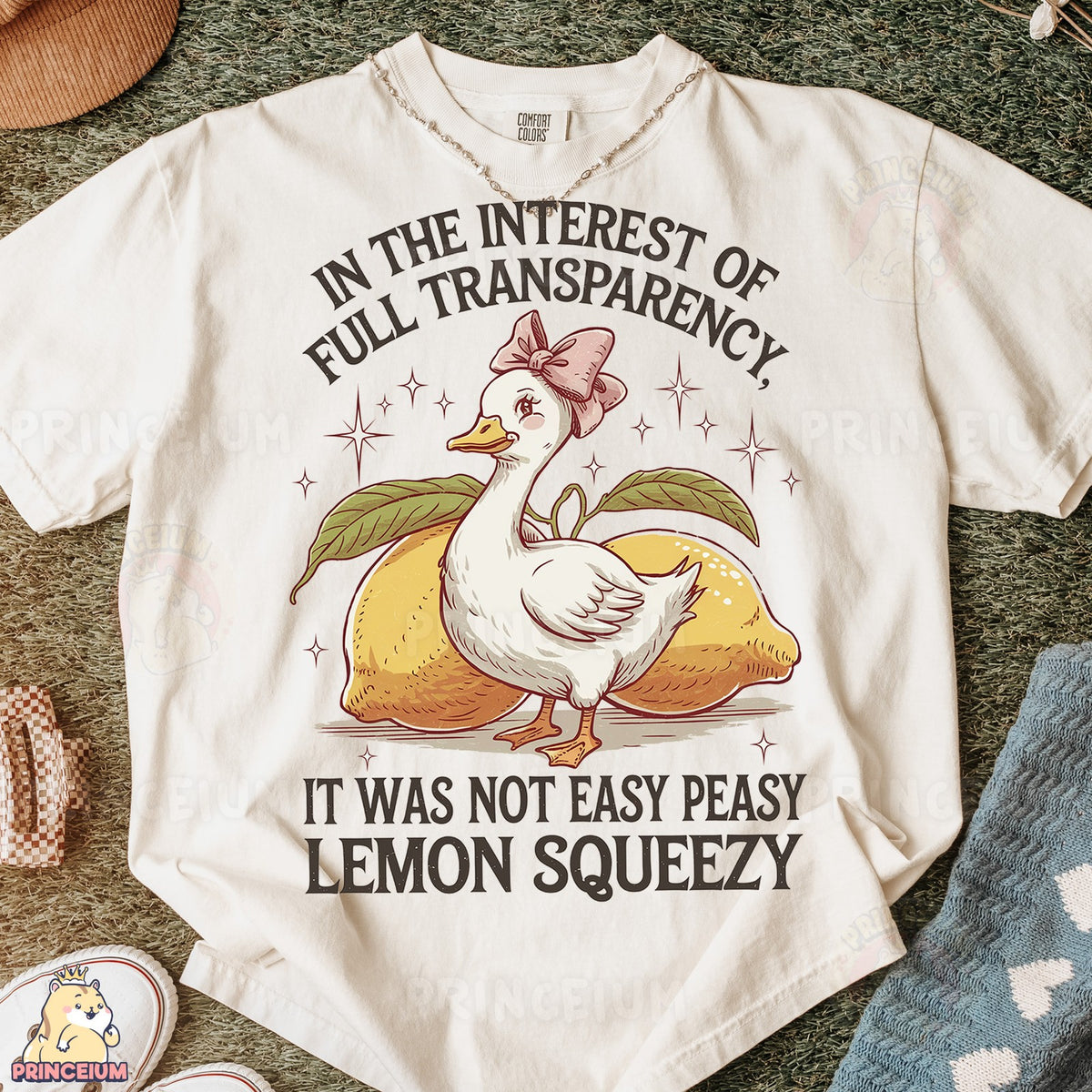 Not Easy Peasy Lemon Squeezy Goose
