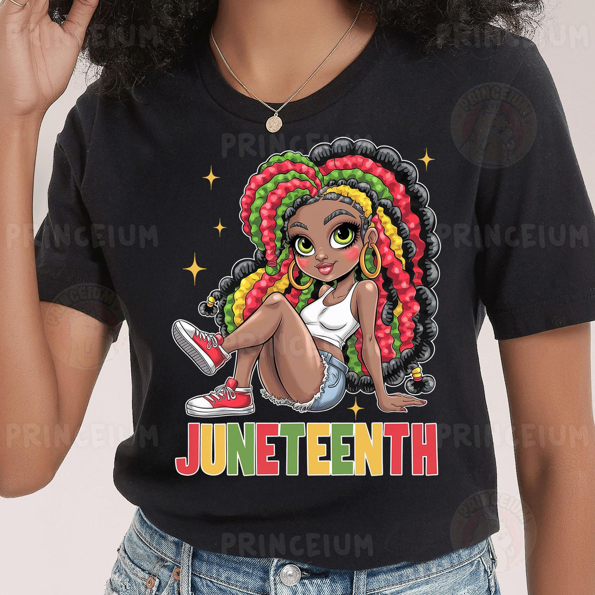 Juneteenth Locs Girl