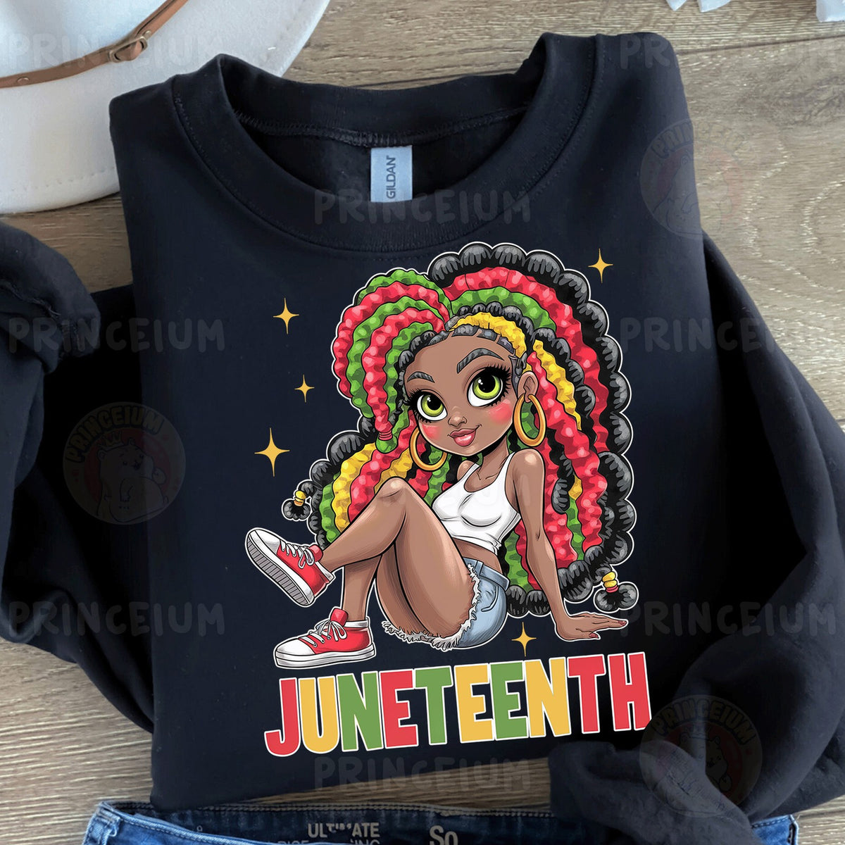 Juneteenth Locs Girl