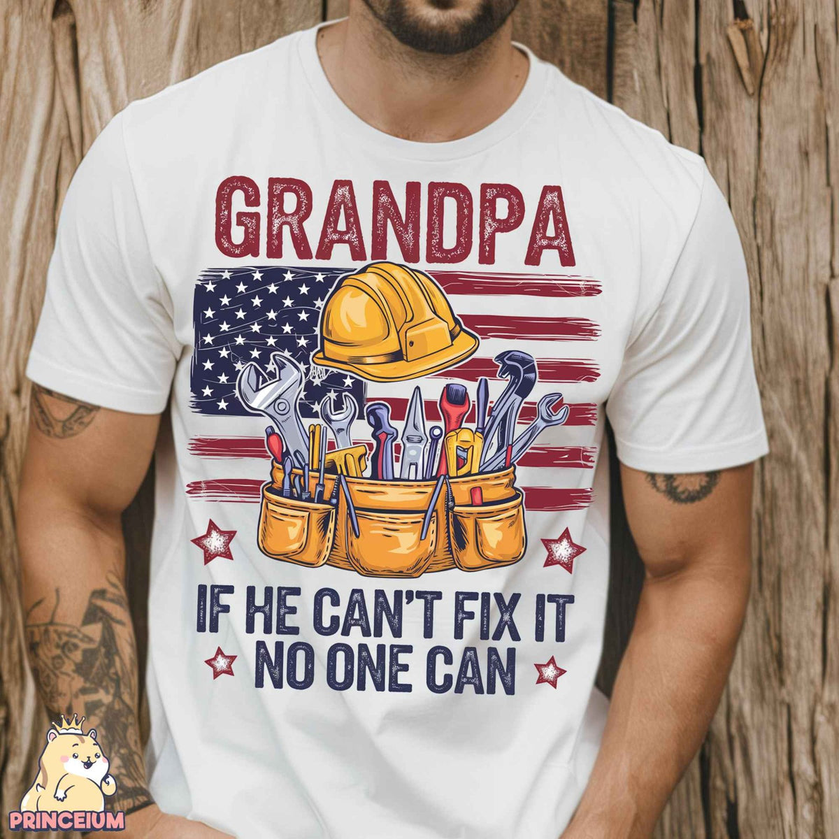 Patriotic Grandpa Tool Belt