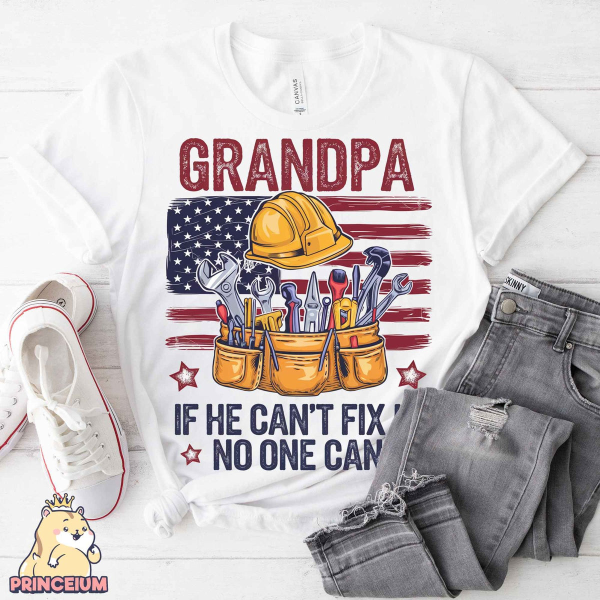 Patriotic Grandpa Tool Belt