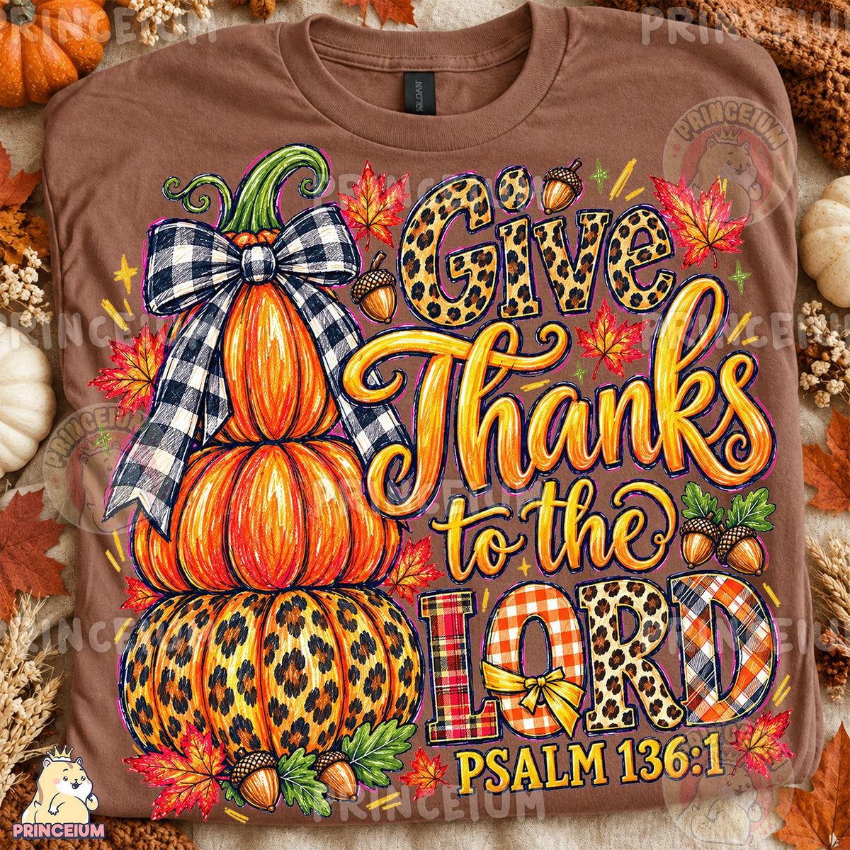 Give Thanks to the Lord Preppy Fall