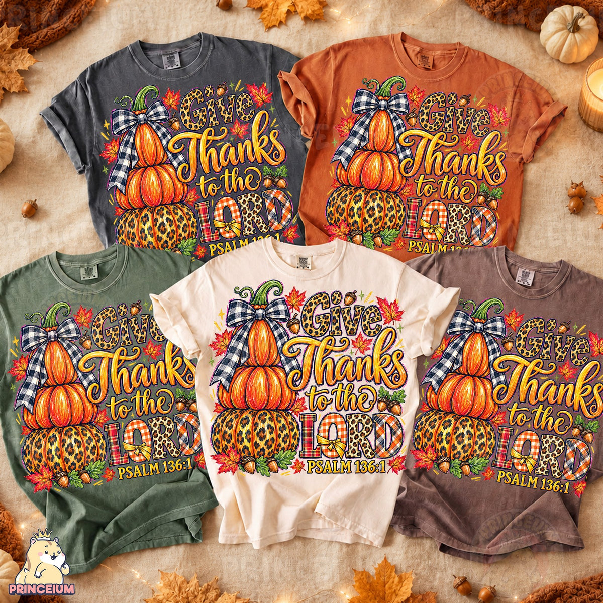 Give Thanks to the Lord Preppy Fall