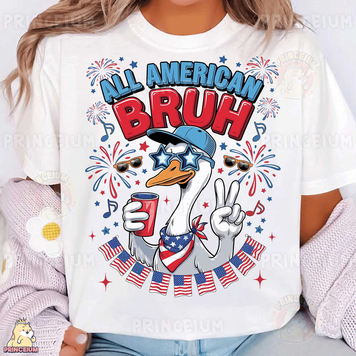 All American Bruh Goose