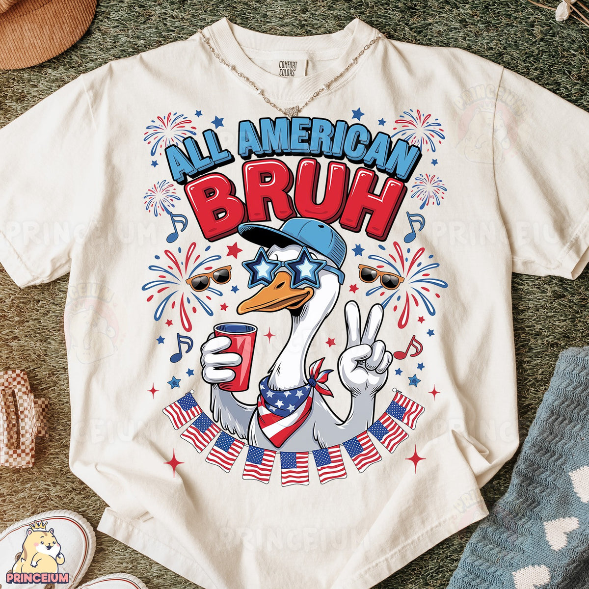 All American Bruh Goose