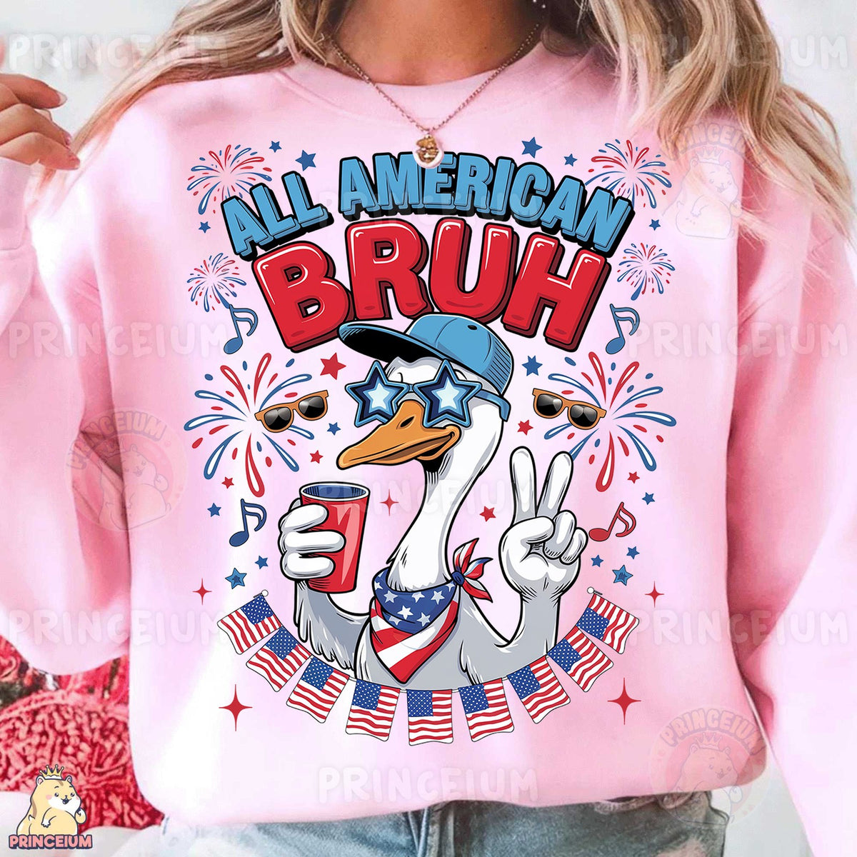 All American Bruh Goose