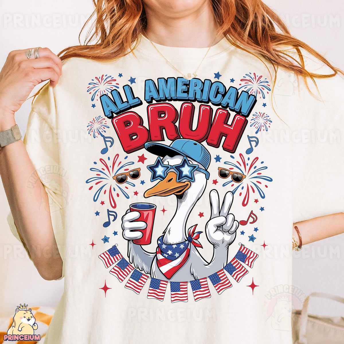 All American Bruh Goose