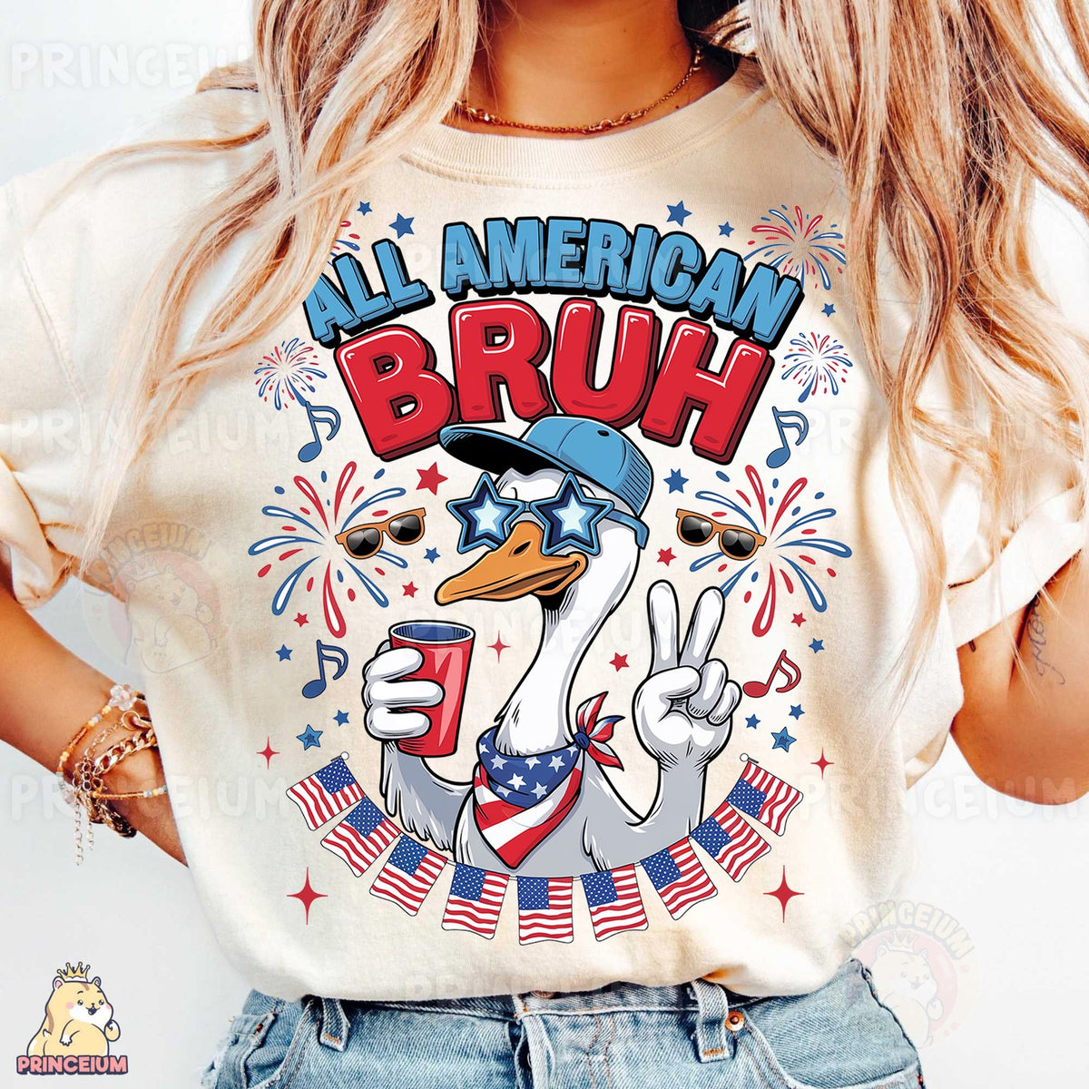 All American Bruh Goose