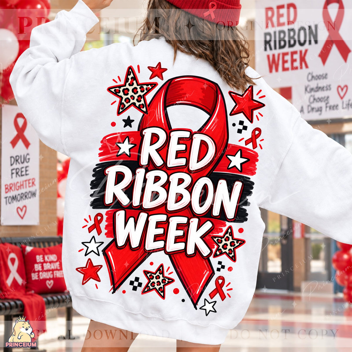 Red Ribbon Week Marker