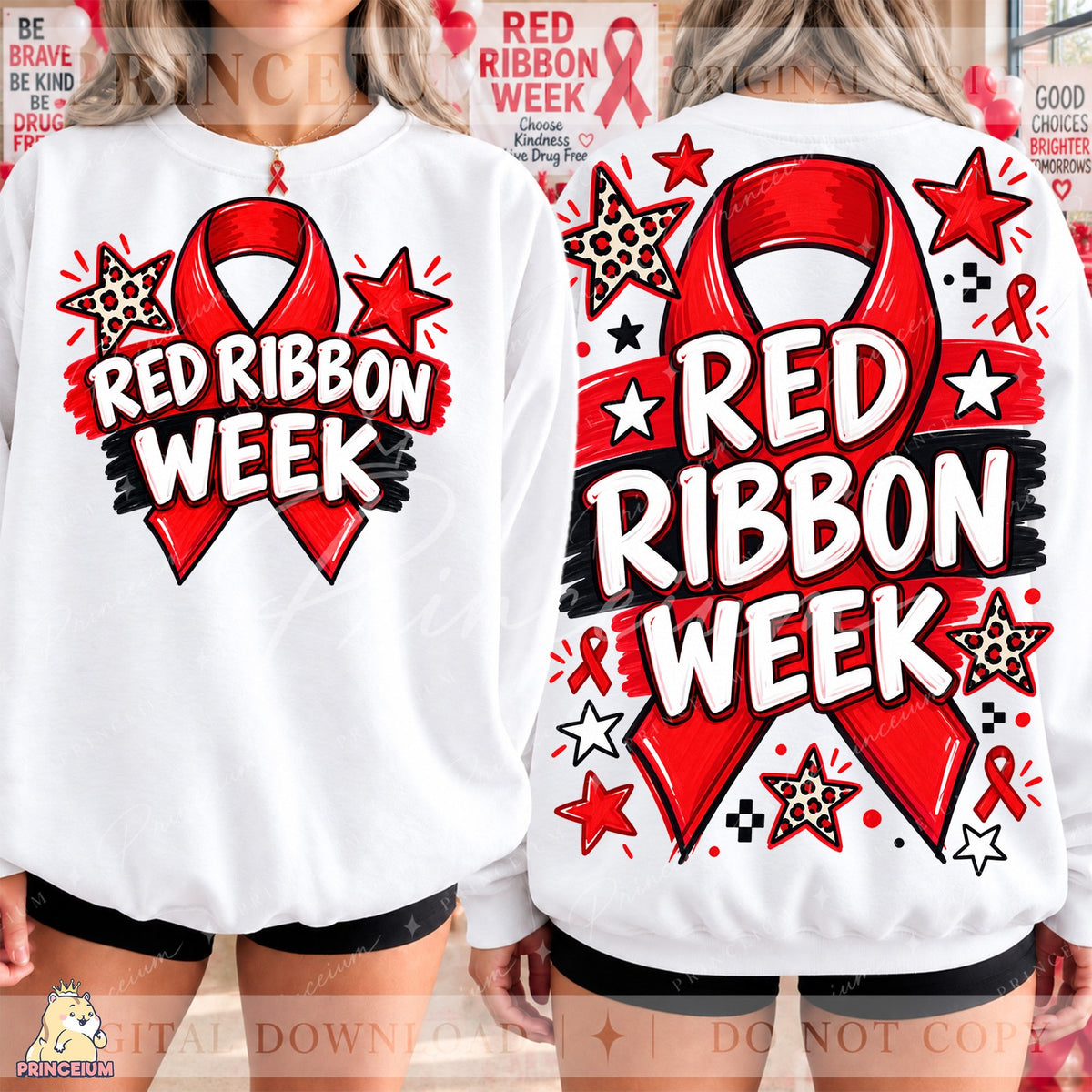 Red Ribbon Week Marker