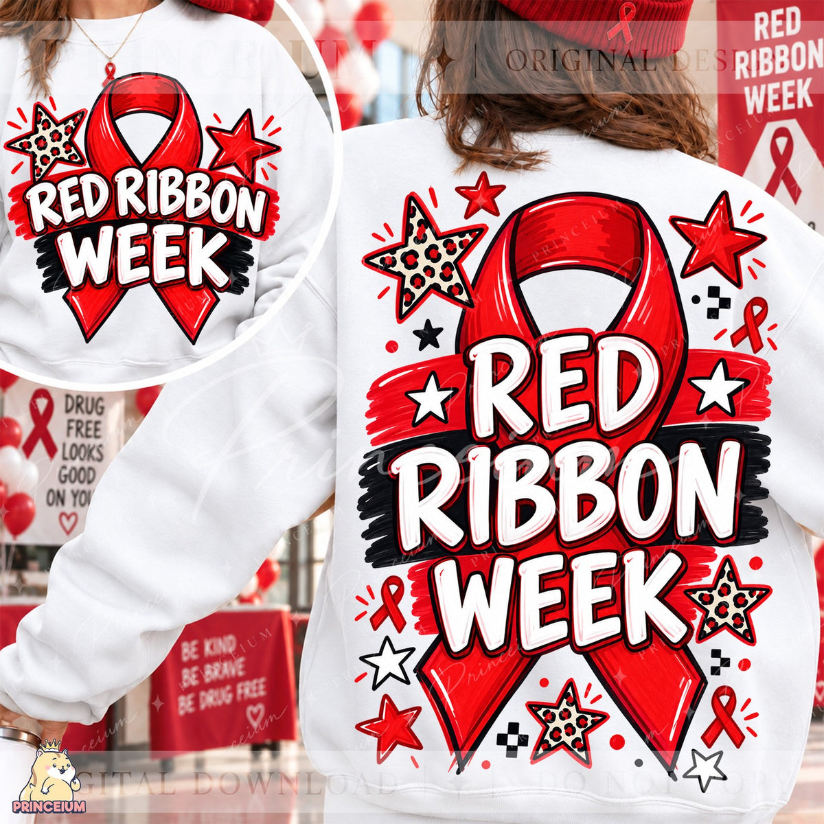 Red Ribbon Week Marker