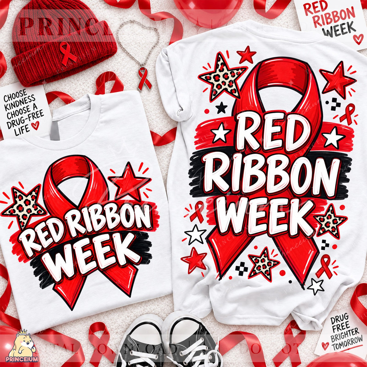 Red Ribbon Week Marker