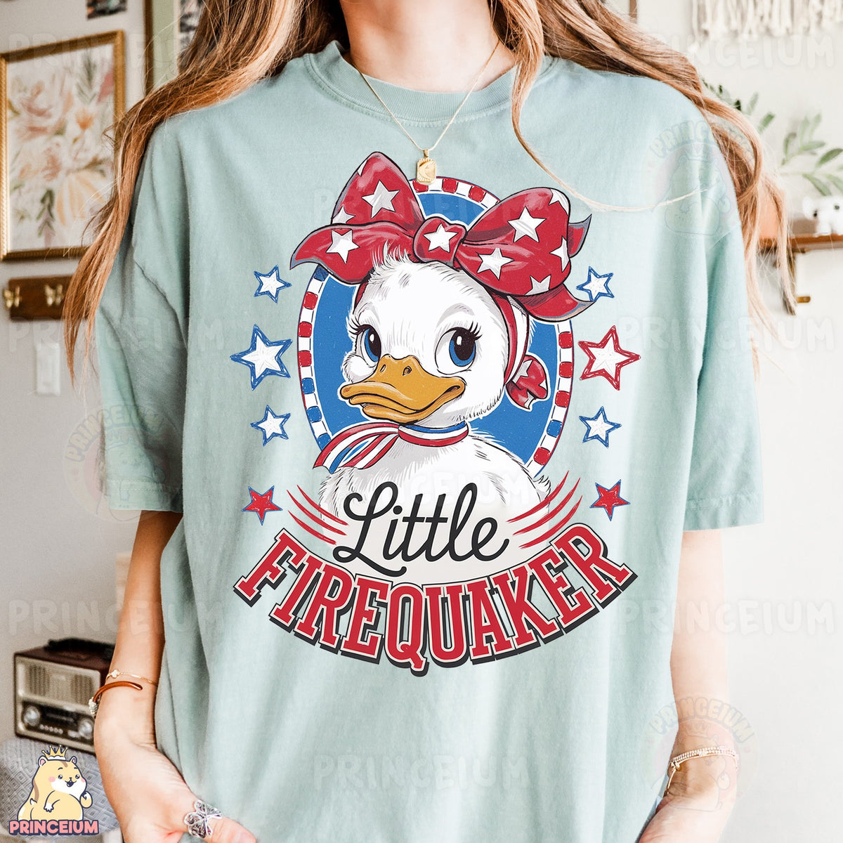 Little Firequaker Patriotic Duck