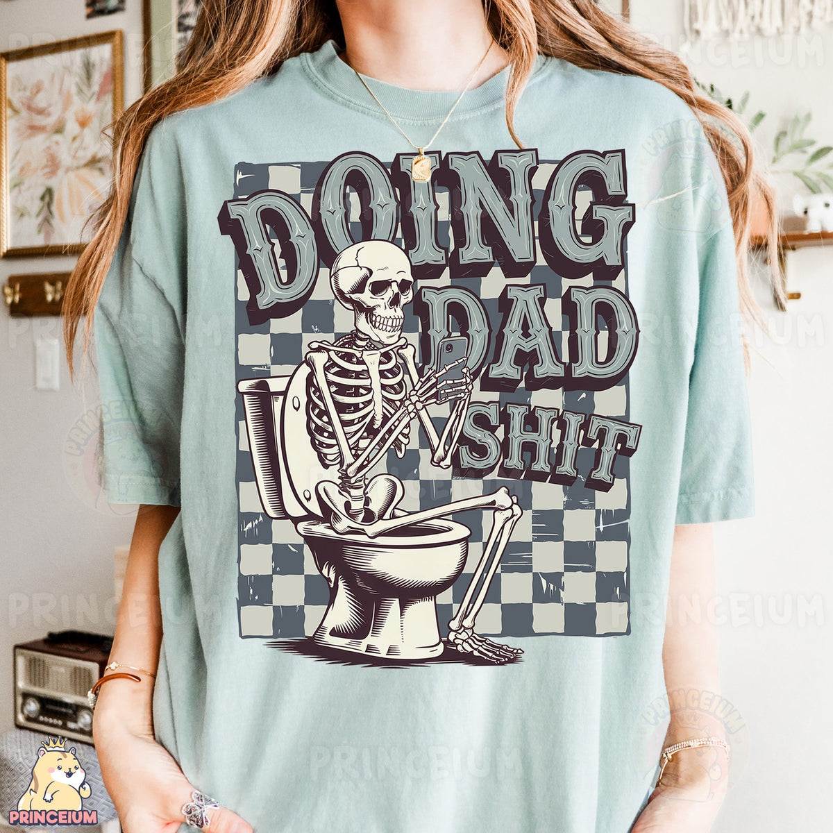 Doing Dad Shit Skeleton