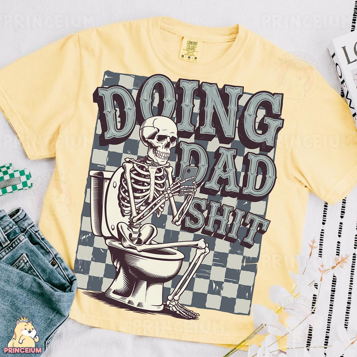 Doing Dad Shit Skeleton