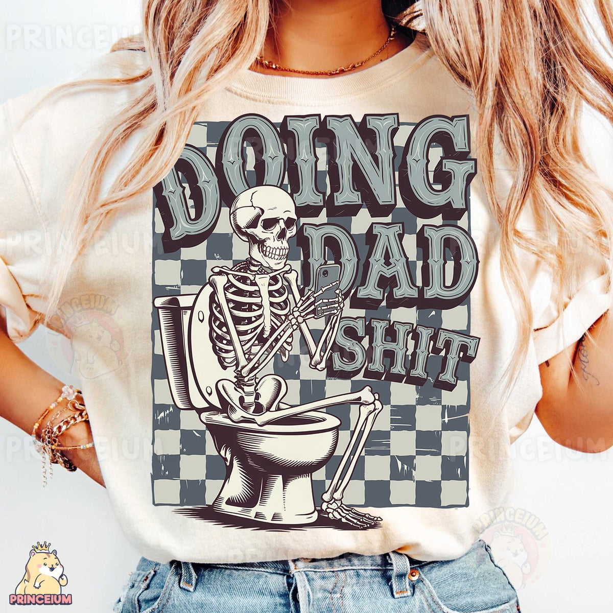 Doing Dad Shit Skeleton