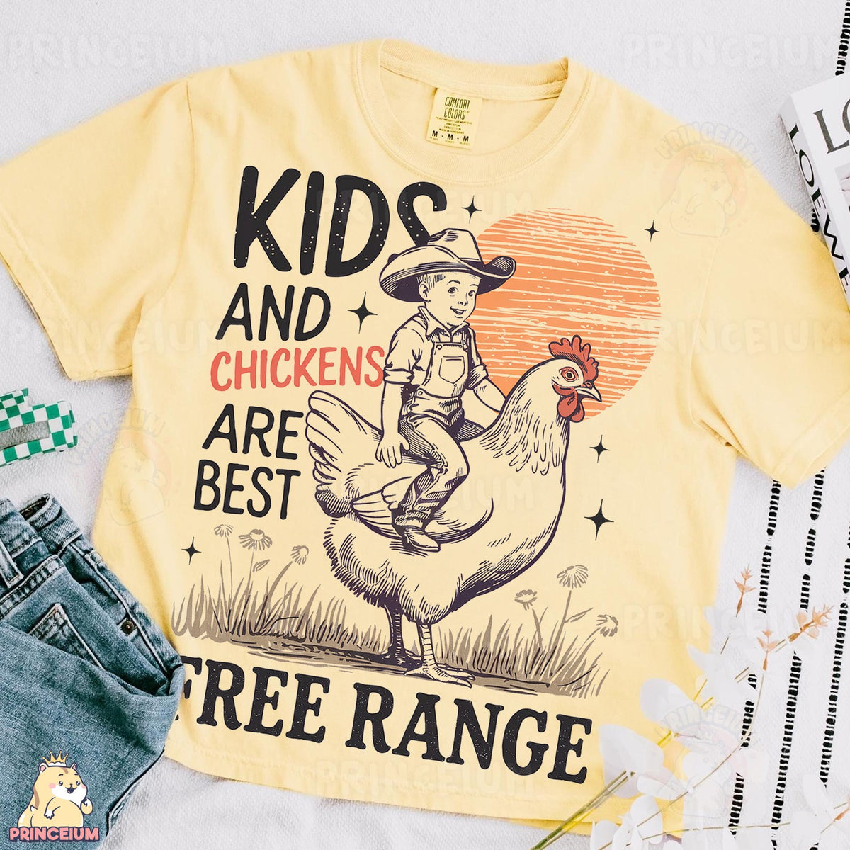 Kids and Chickens Free Range