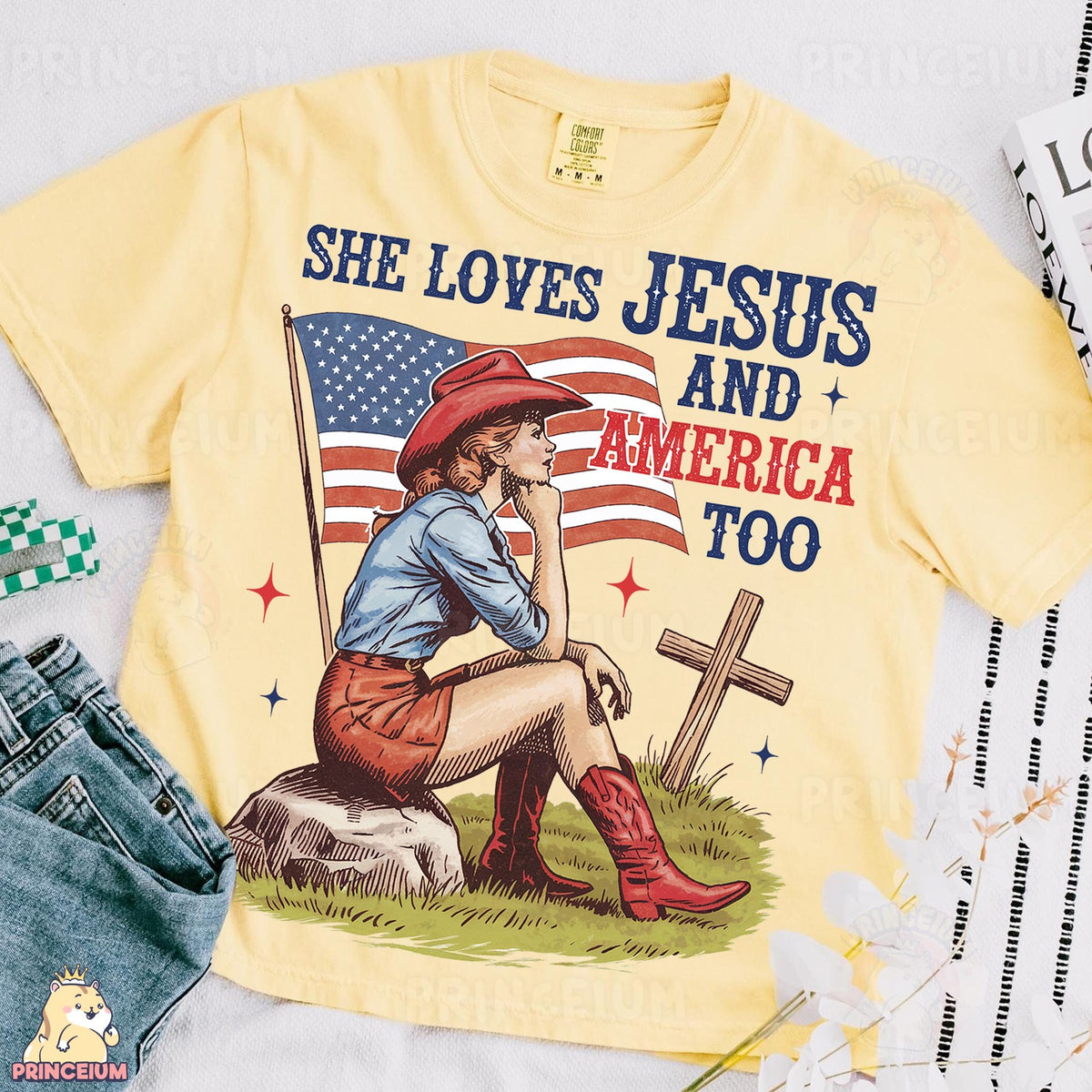 She Loves Jesus and America Too