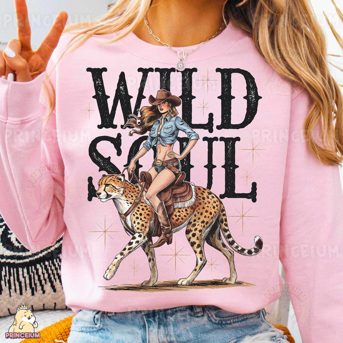 Wild Soul Cowgirl on Cheetah