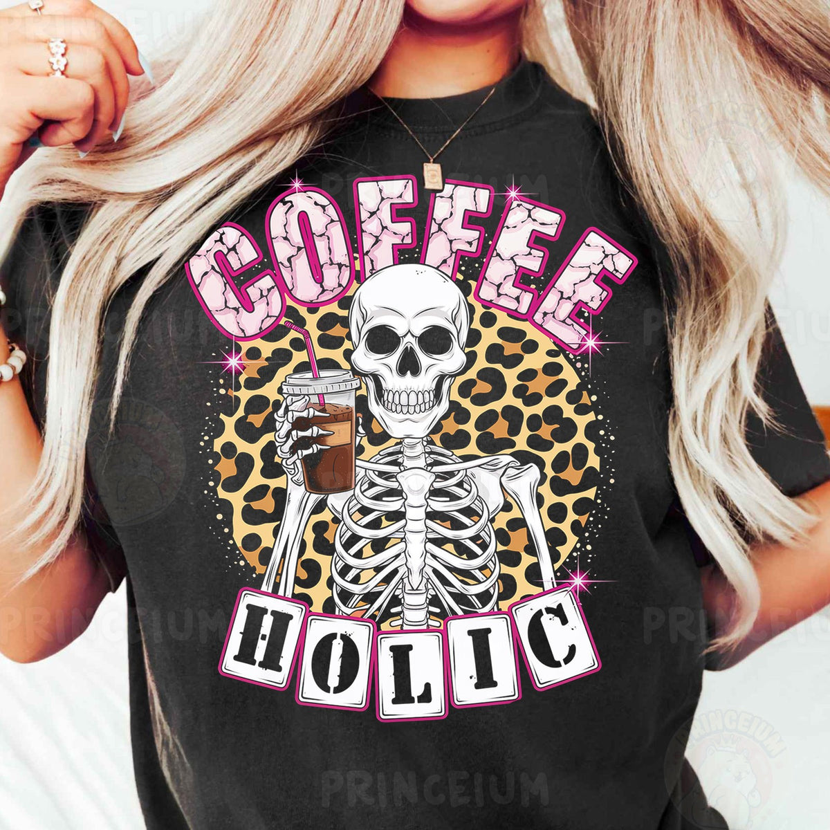 Coffee Holic Skeleton