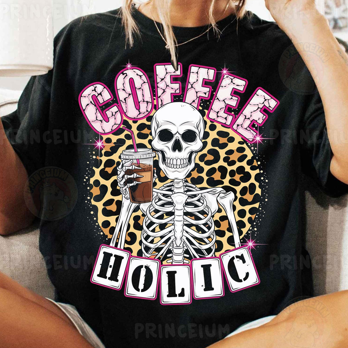 Coffee Holic Skeleton