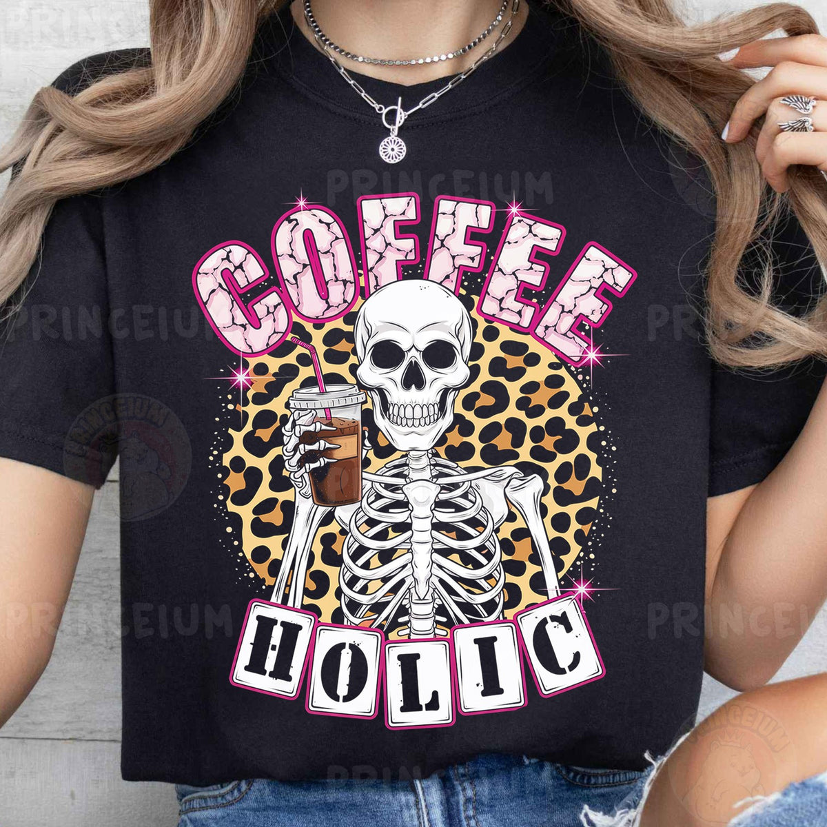 Coffee Holic Skeleton