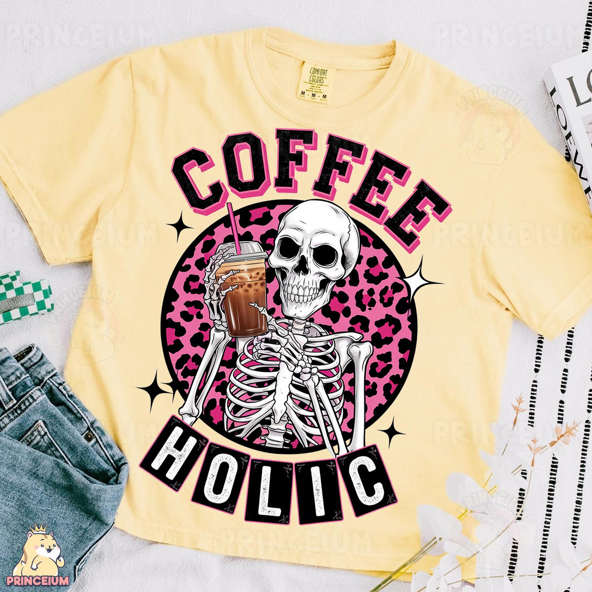 Coffee Holic Skeleton