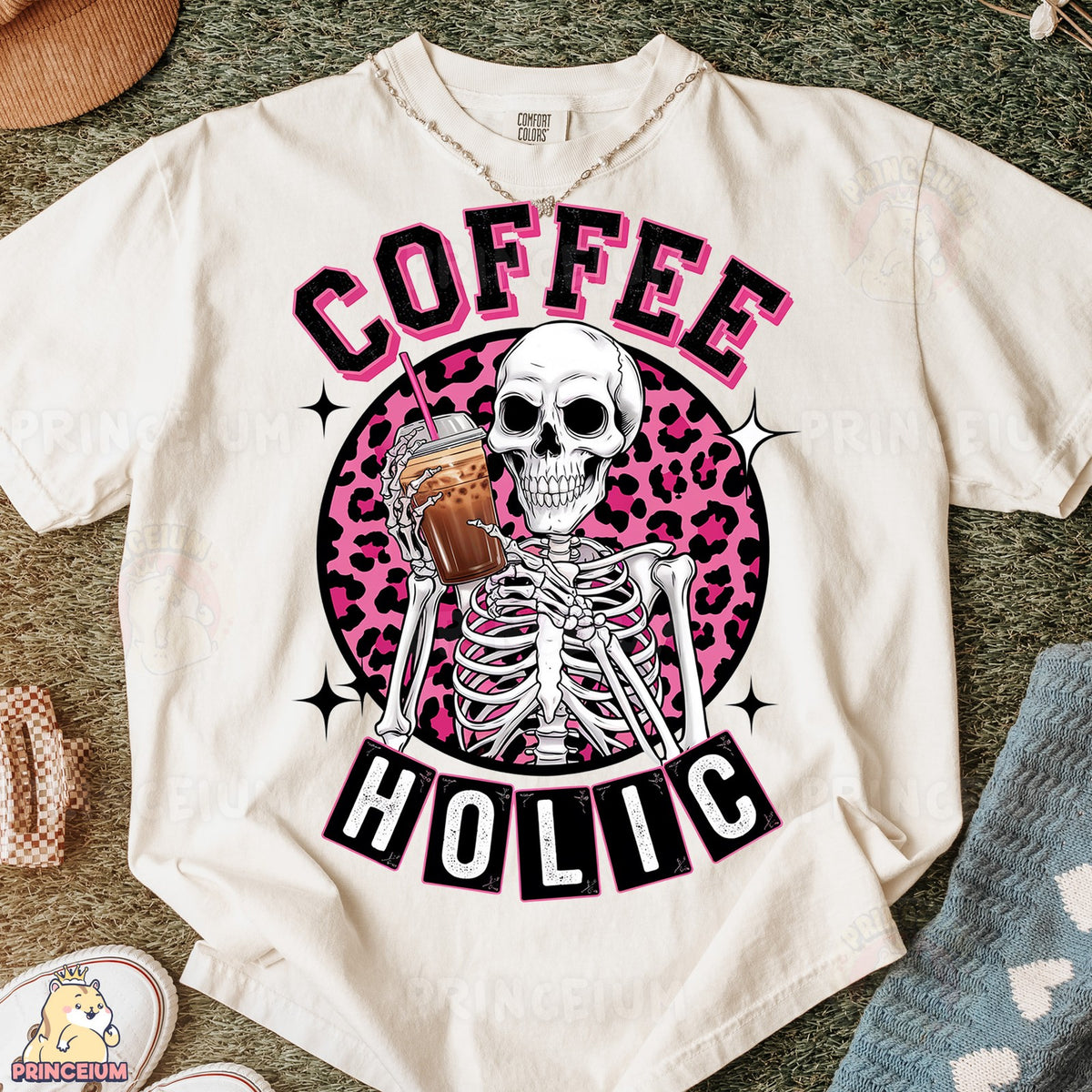 Coffee Holic Skeleton