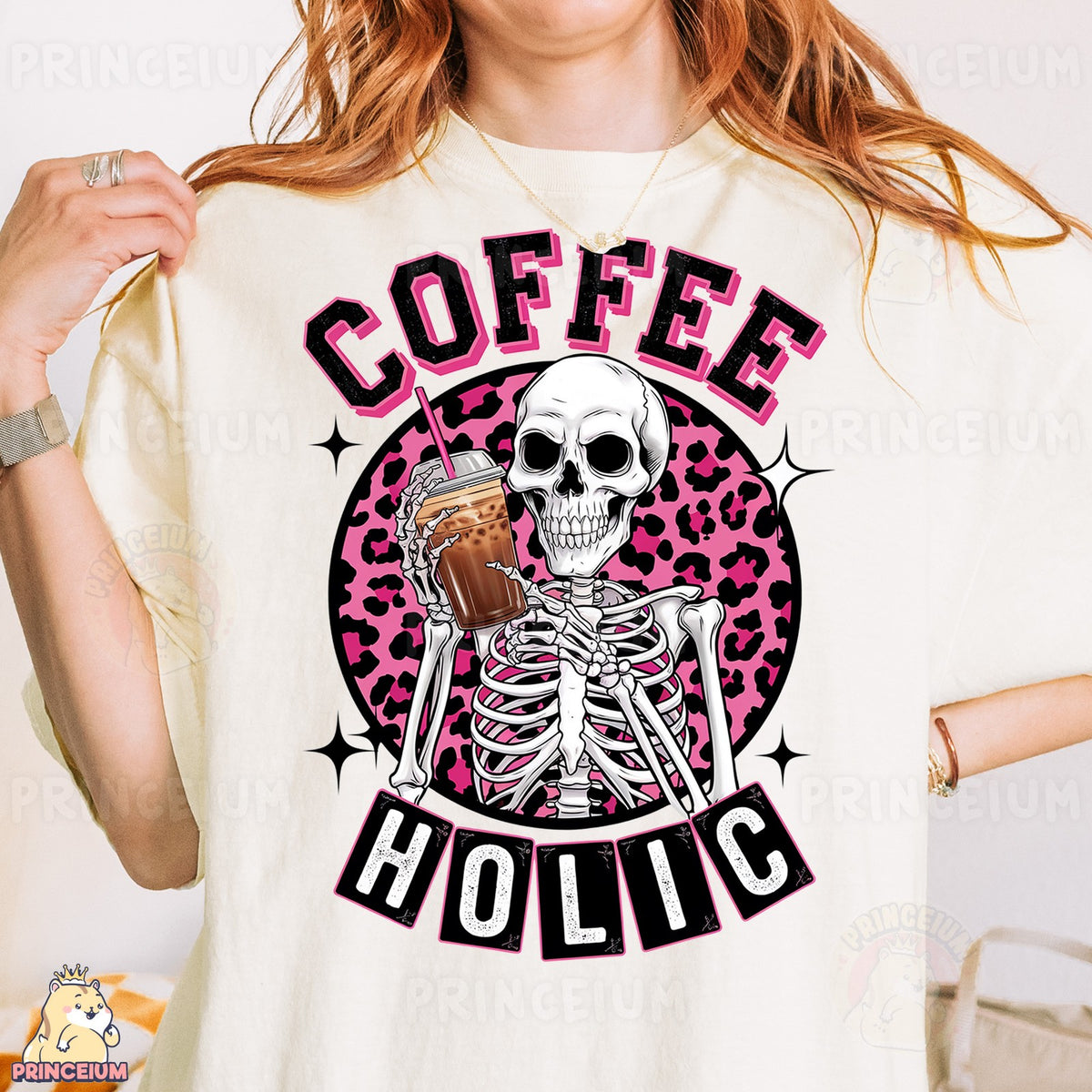 Coffee Holic Skeleton