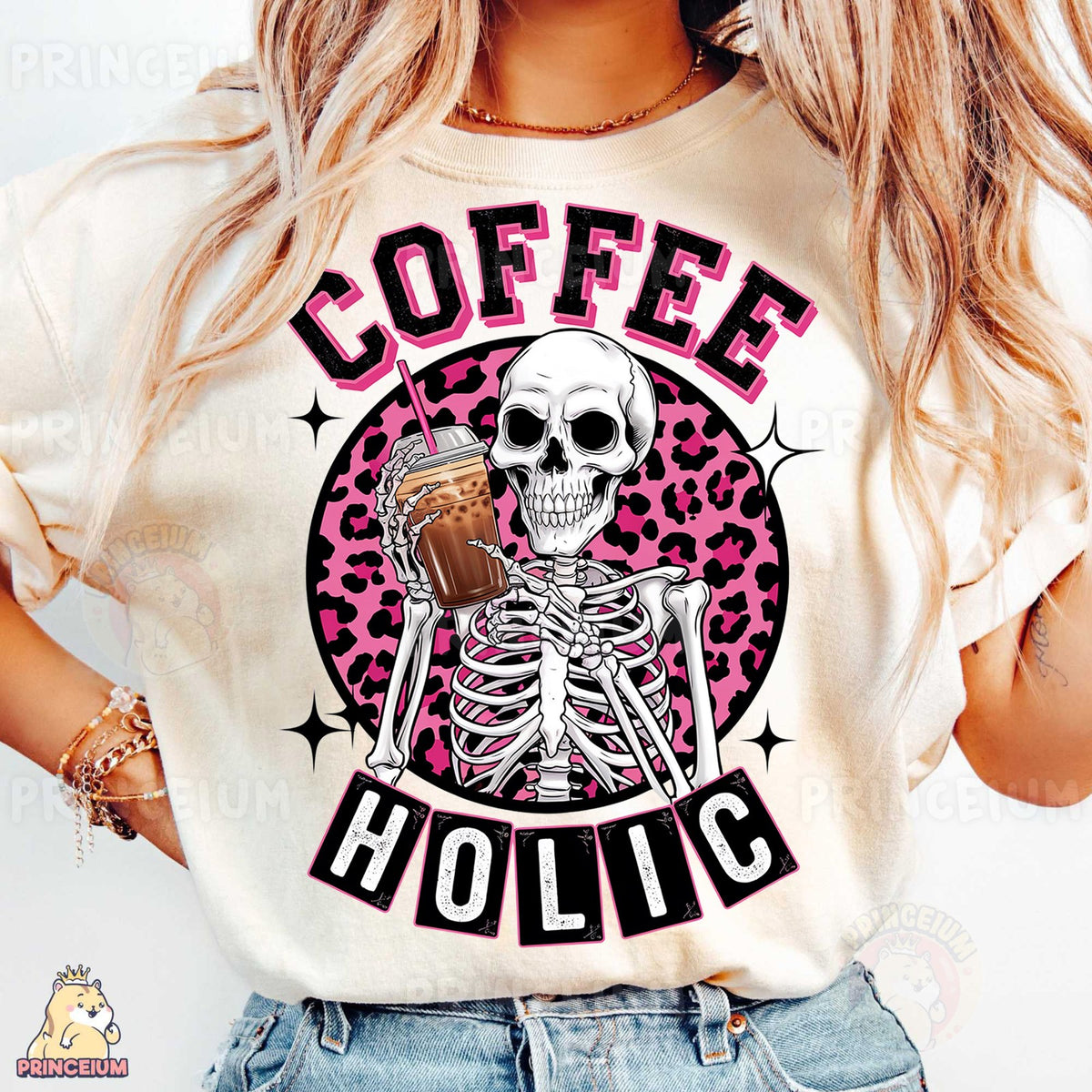Coffee Holic Skeleton