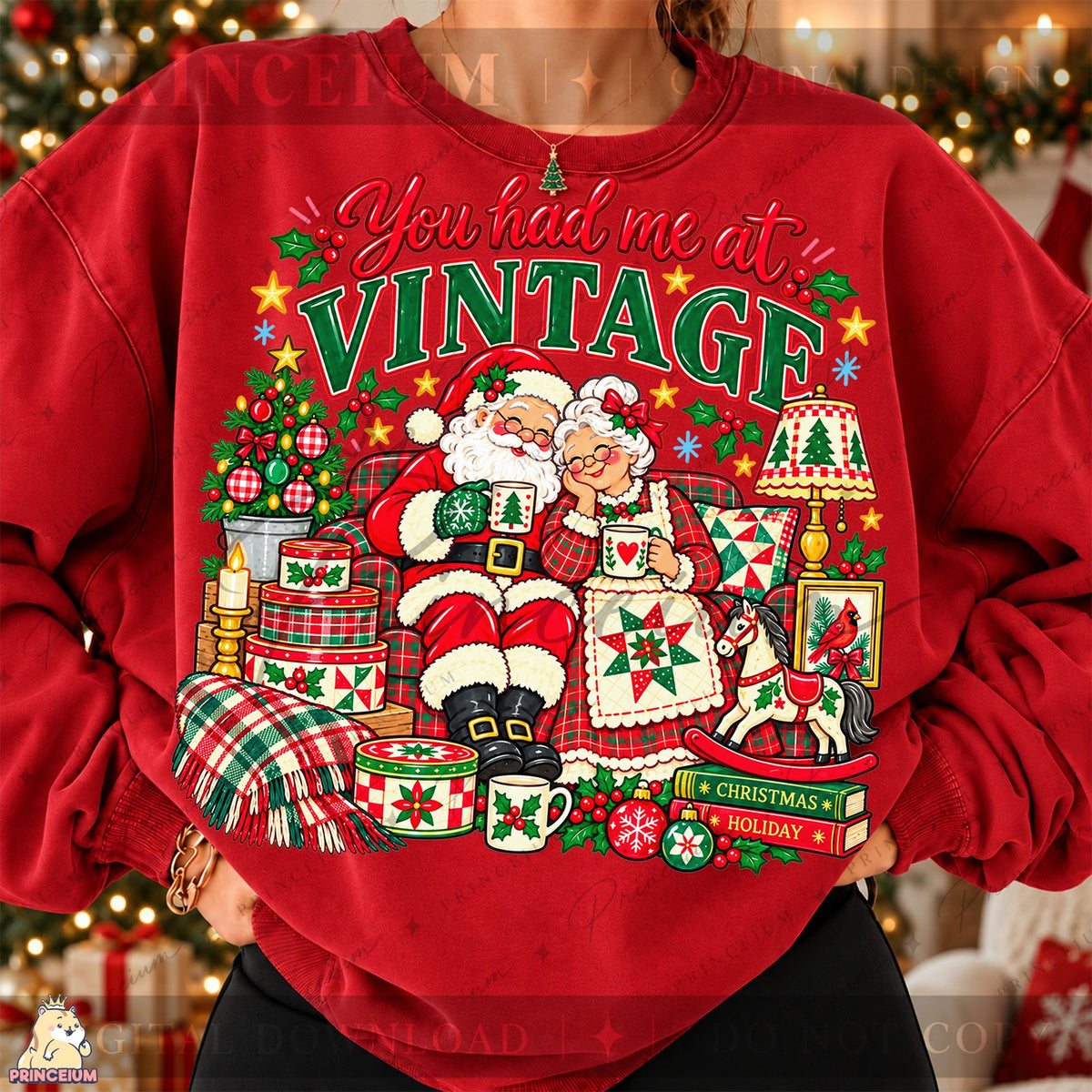 You Had Me at Vintage Santa