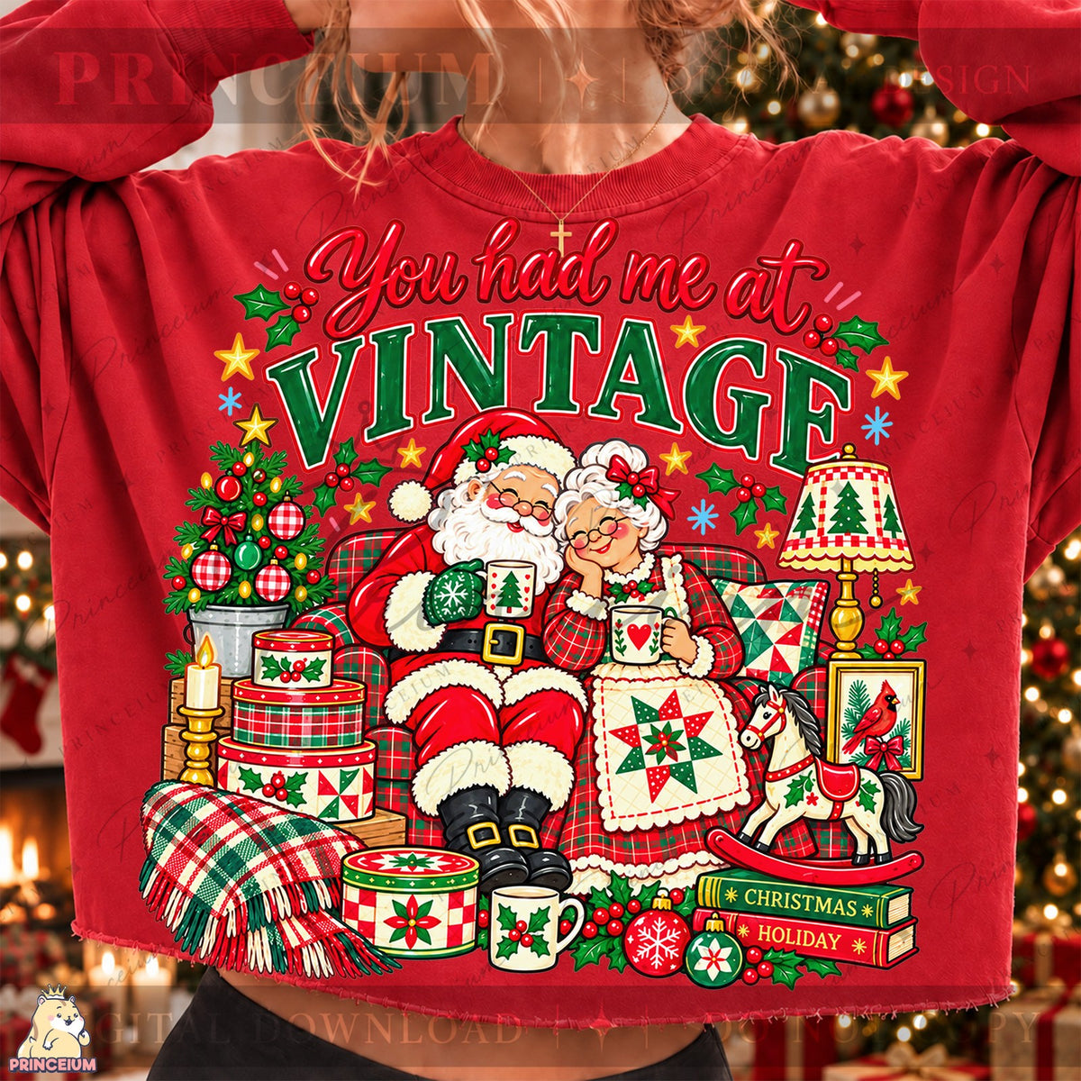 You Had Me at Vintage Santa