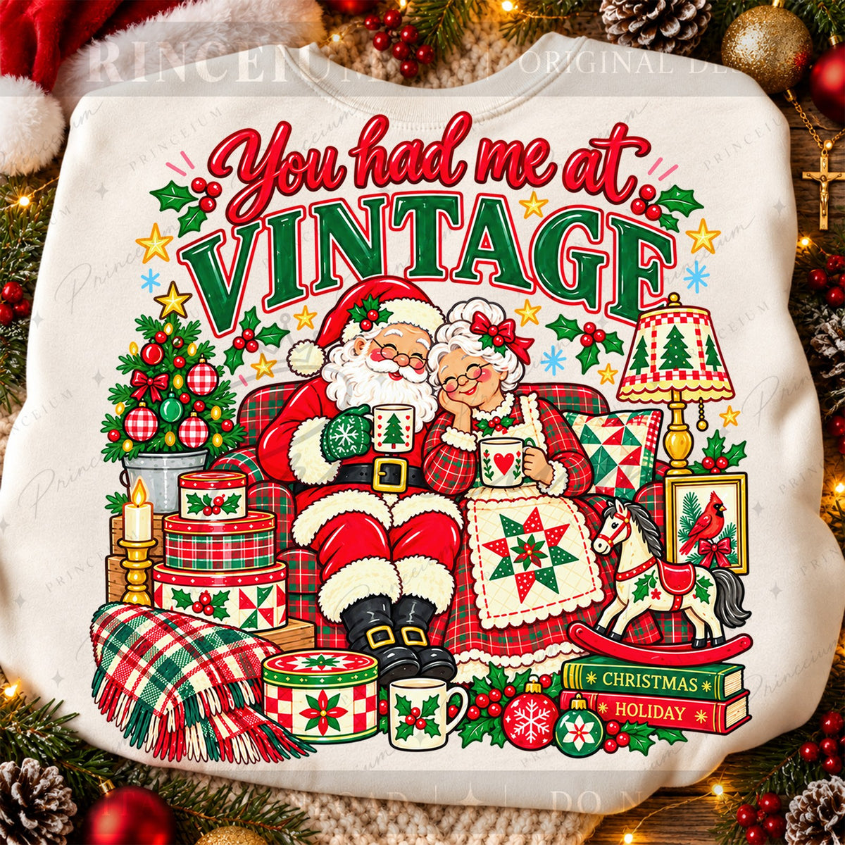 You Had Me at Vintage Santa