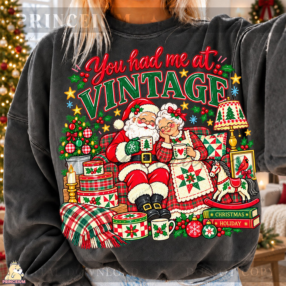 You Had Me at Vintage Santa