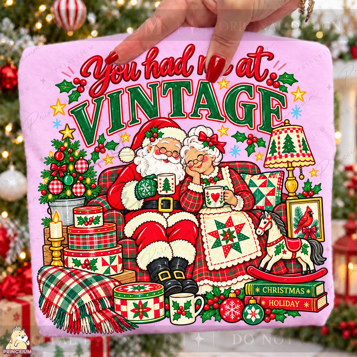 You Had Me at Vintage Santa