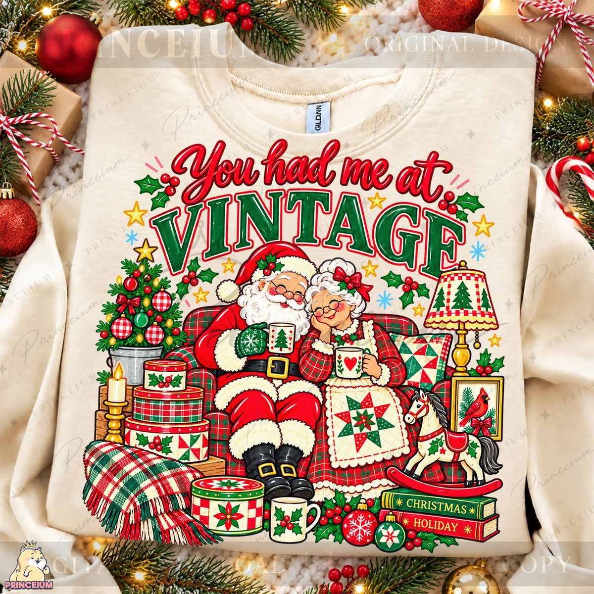 You Had Me at Vintage Santa