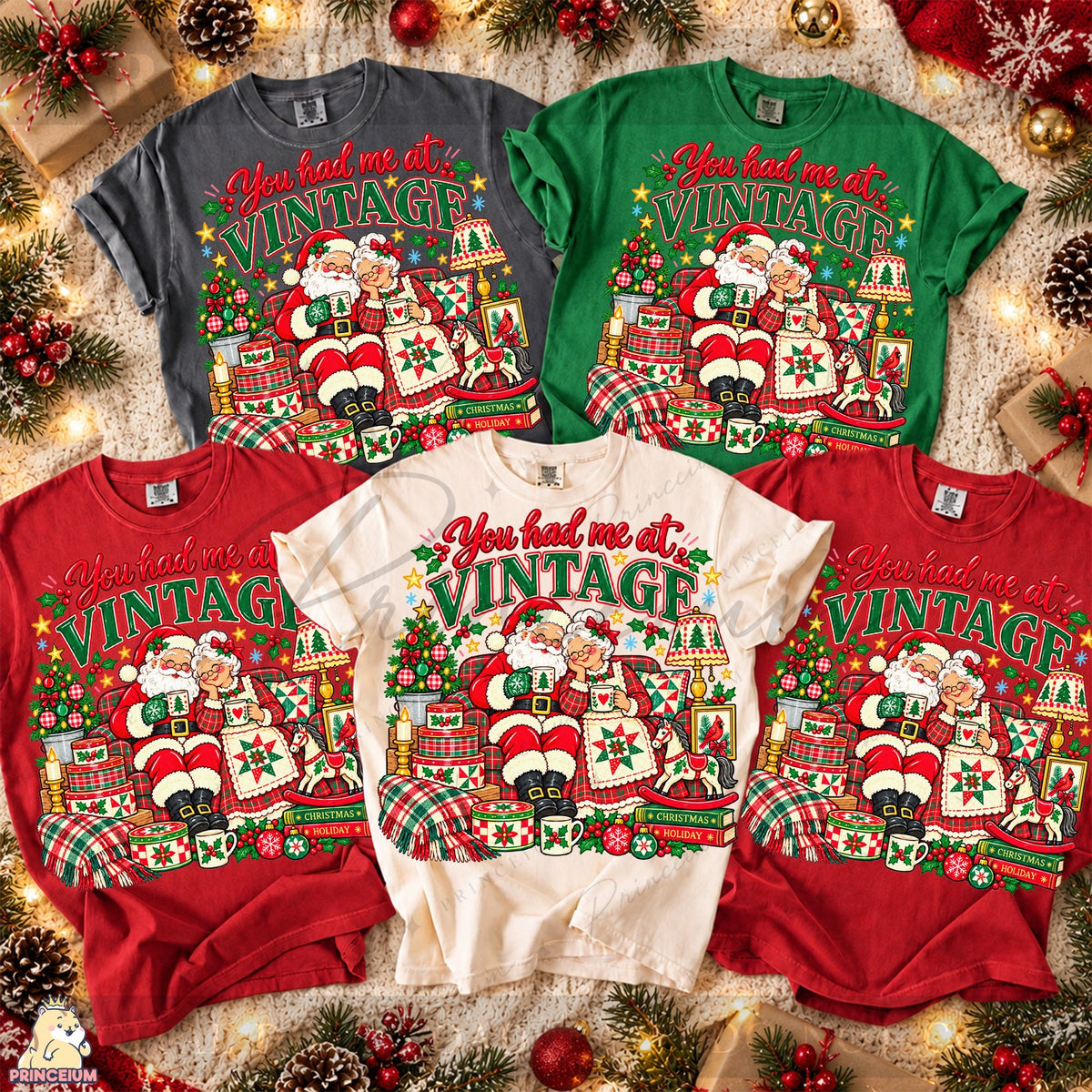 You Had Me at Vintage Santa