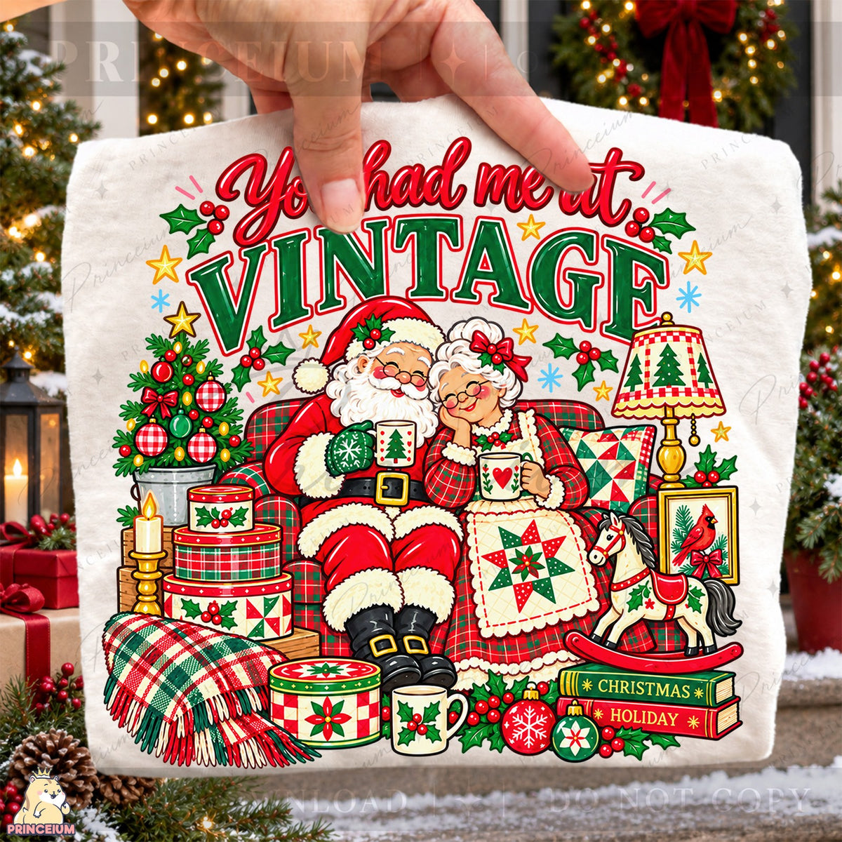 You Had Me at Vintage Santa