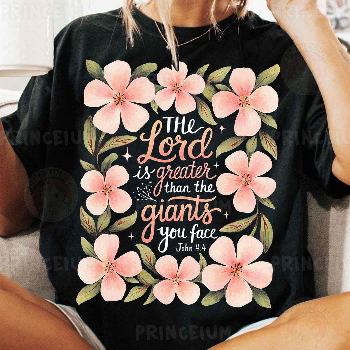 The Lord Is Greater Floral