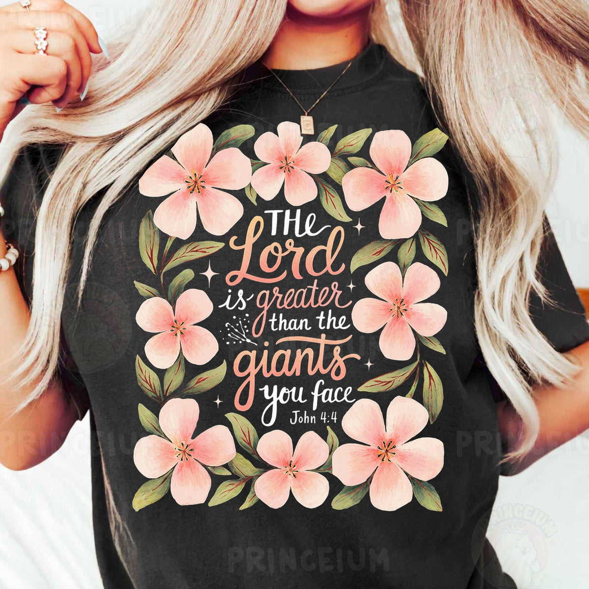 The Lord Is Greater Floral