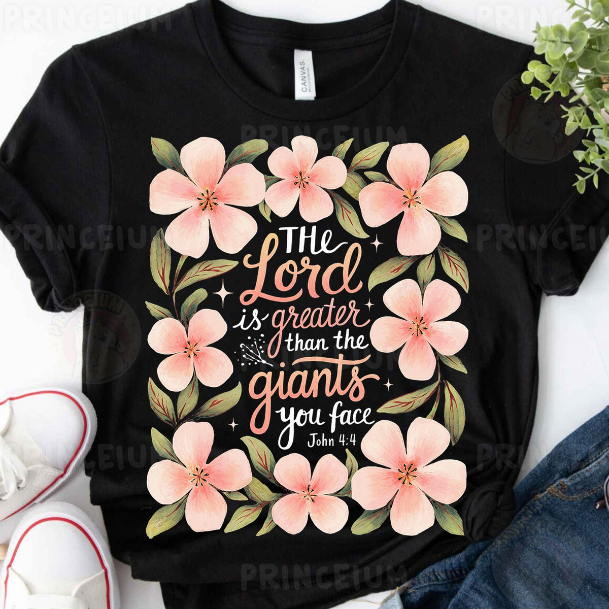 The Lord Is Greater Floral