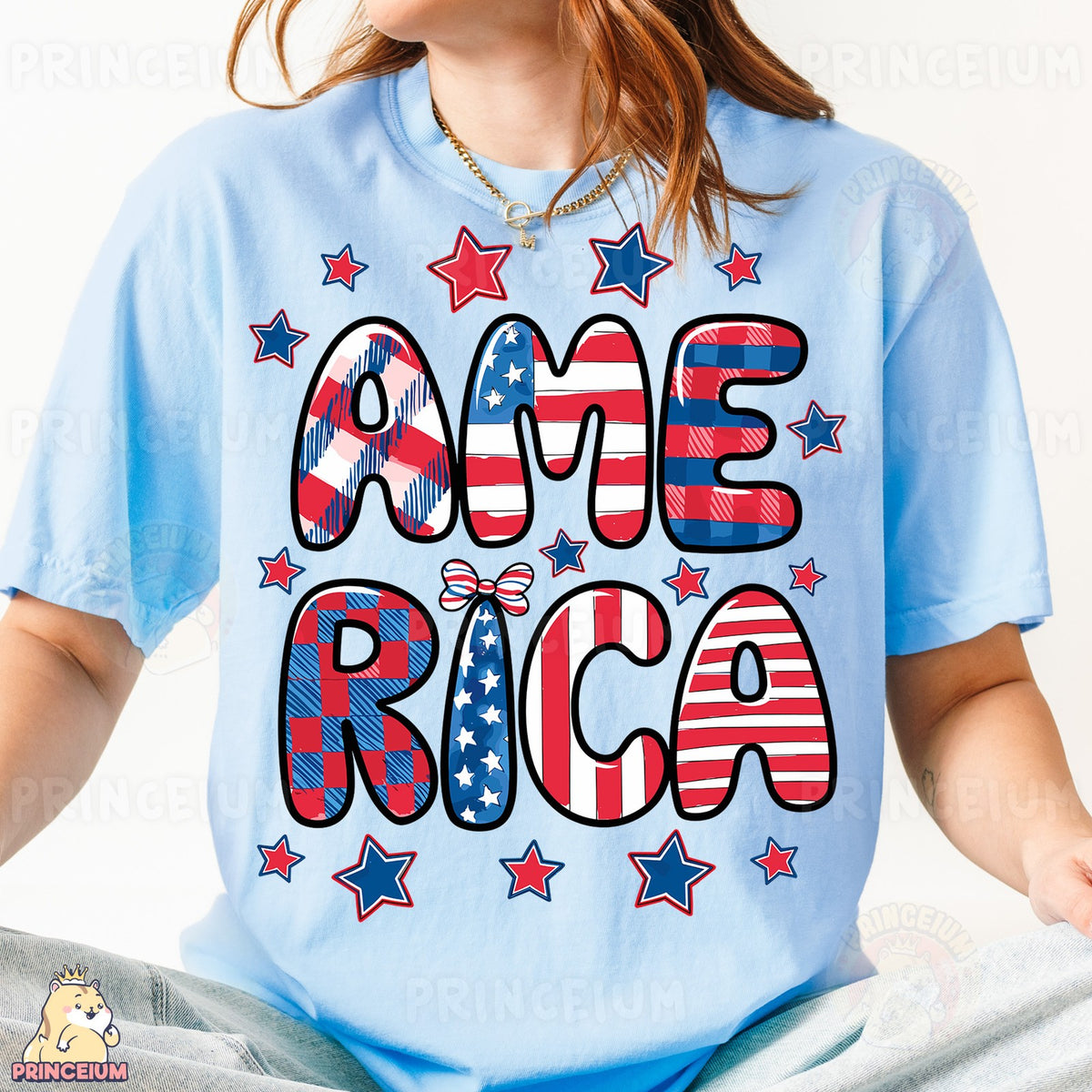 Patriotic America Stars