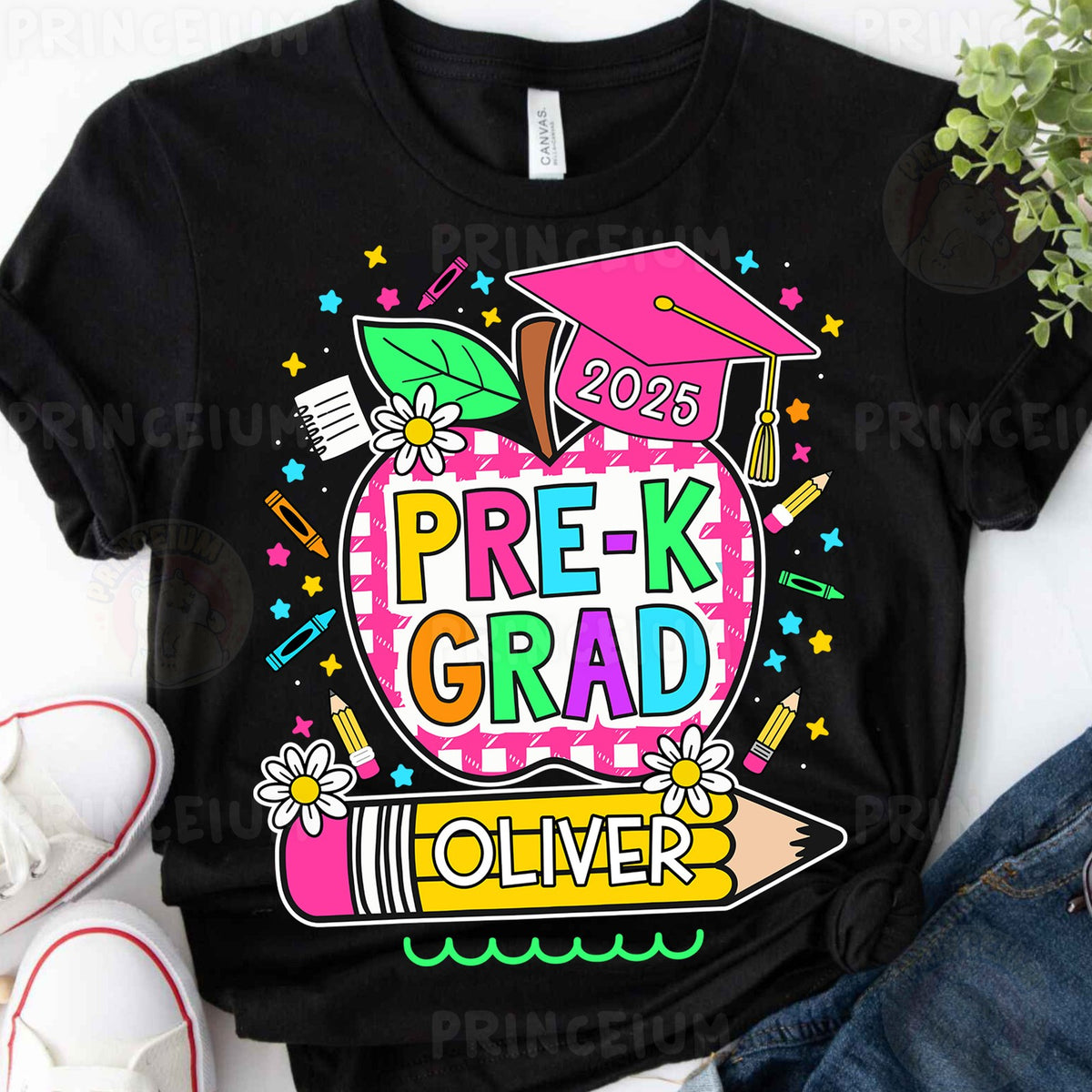 Pre-K Grad 2025 Apple