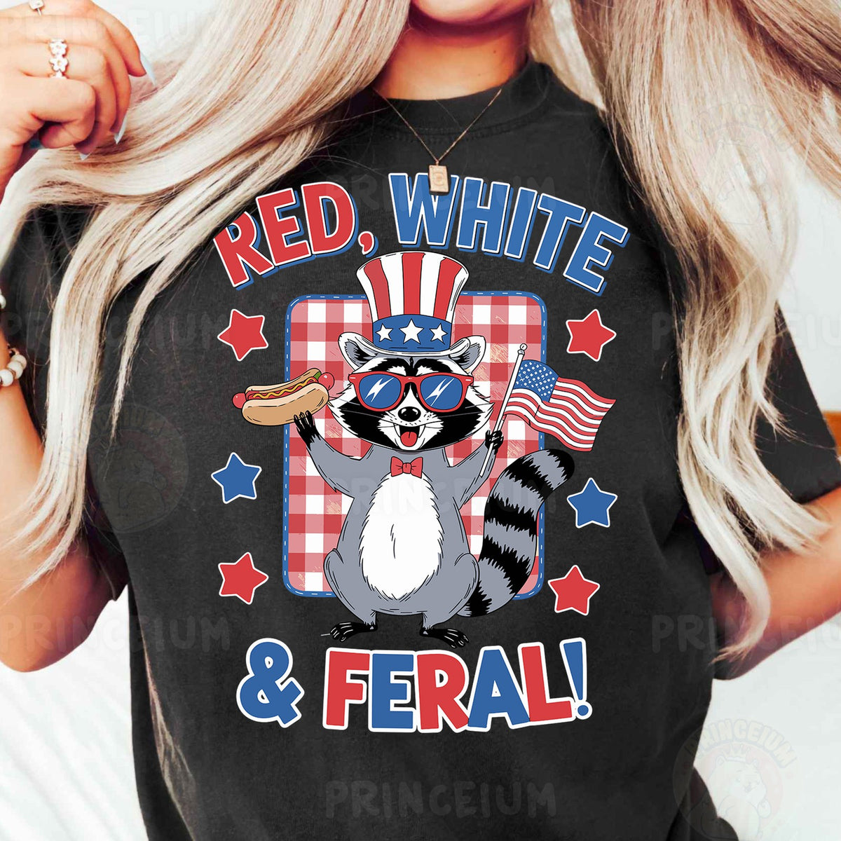 Red, White & Feral Raccoon